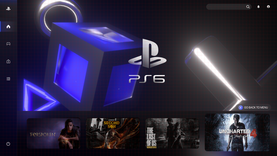 Project - PLAYSTATION 6, UXUI Design 3