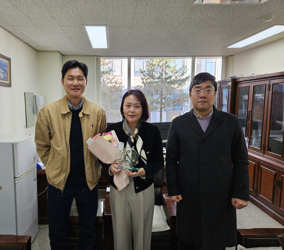 2025 상지대학교 창업보육센터 졸업기업 성공부담금 기부 이미지