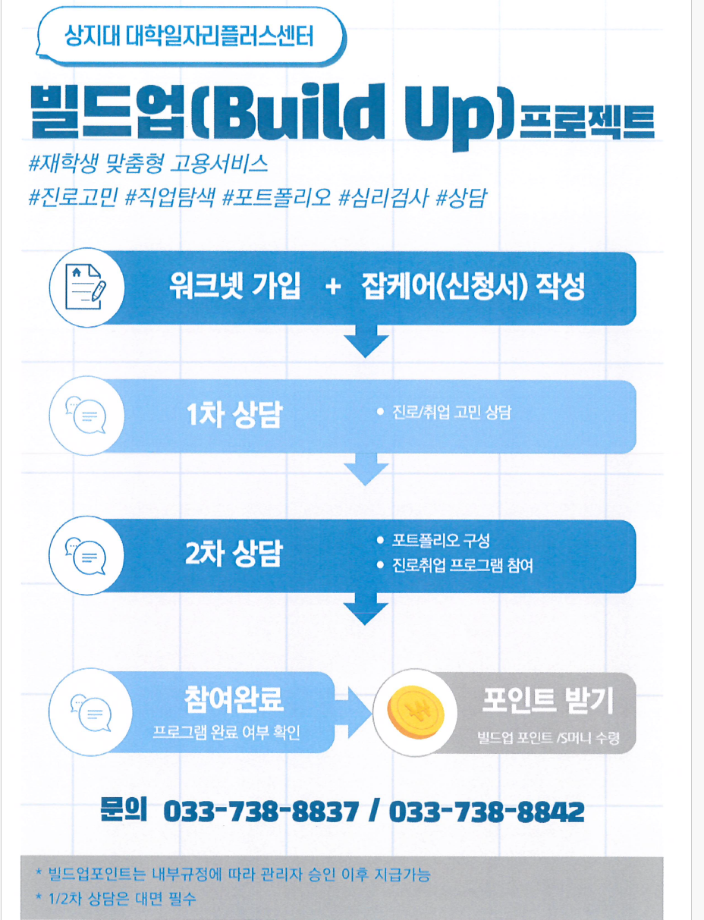 일자리플러스센터 빌드업 프로젝트 안내 1